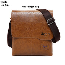 Load image into Gallery viewer, JEEP BULUO Man Messenger Bag 2 Set Men Pu Leather Shoulder Bags Business Crossbody Casual Bag Famous Brand ZH1505/8068